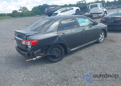 2011 Toyota Corolla S from USA, damaged, VIN 2T1BU4EE7BC621480
